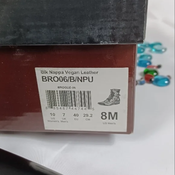 Gothic Beauty, Shiny Black Demonia Skull Buckle Pike Boots Low Heel Pointed Toe - Picture 5 of 8